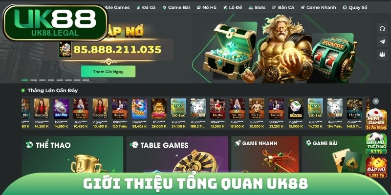 UK88 10 Giới thiệu tổng quan UK88