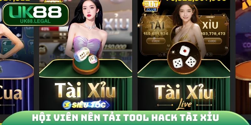 Tải Tool Hack Tài Xỉu - Công Cụ Hỗ Trợ Tân Binh Chiến Thắng 2 Hội viên nên Tải Tool Hack Tài Xỉu