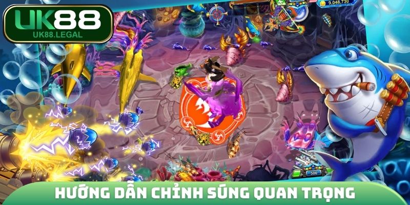 Hướng Dẫn Chỉnh Súng Bắn Cá Tăng Tỷ Lệ Thắng Đến 90% 2 Hướng dẫn chỉnh súng là điều ngư thủ tìm kiếm