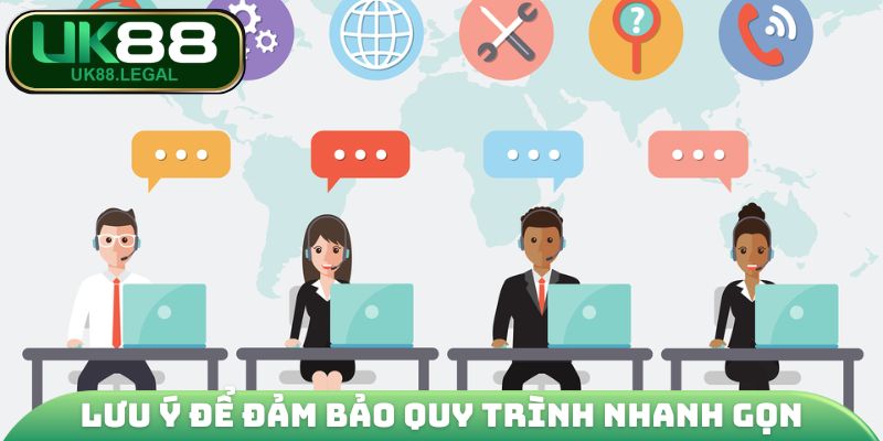 Liên Hệ UK88 - Những Phương Thức Kết Nối An Toàn 2026 3 Lưu ý để đảm bảo quy trình nhanh gọn