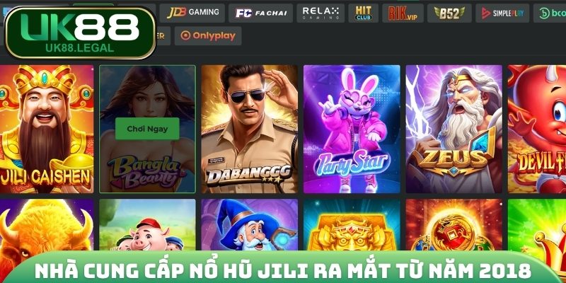Nổ Hũ Jili - Đơn Vị Phát Hành Slot Game Số #1 VN & Châu Á 2 Nhà cung cấp game nổ hũ Jili ra mắt từ năm 2018